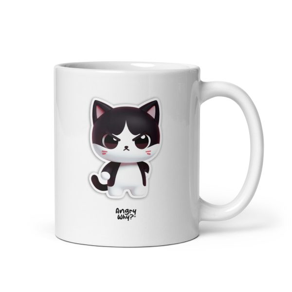 Taza Angry Cat